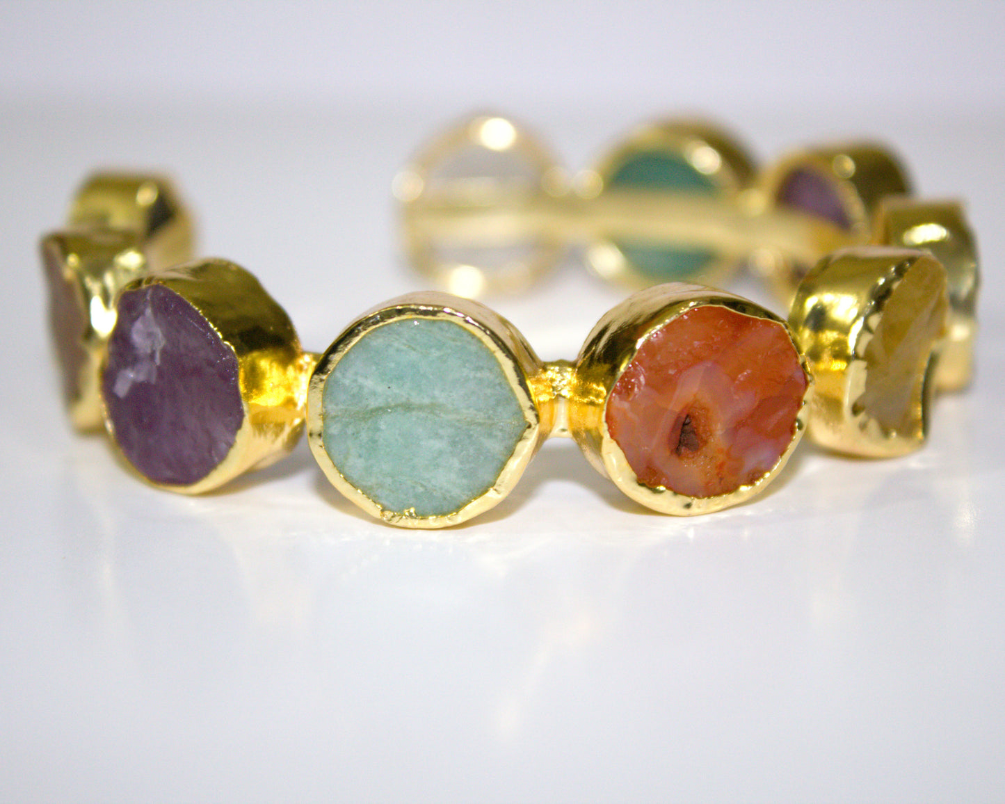 Aurora Raw Stone Bracelet