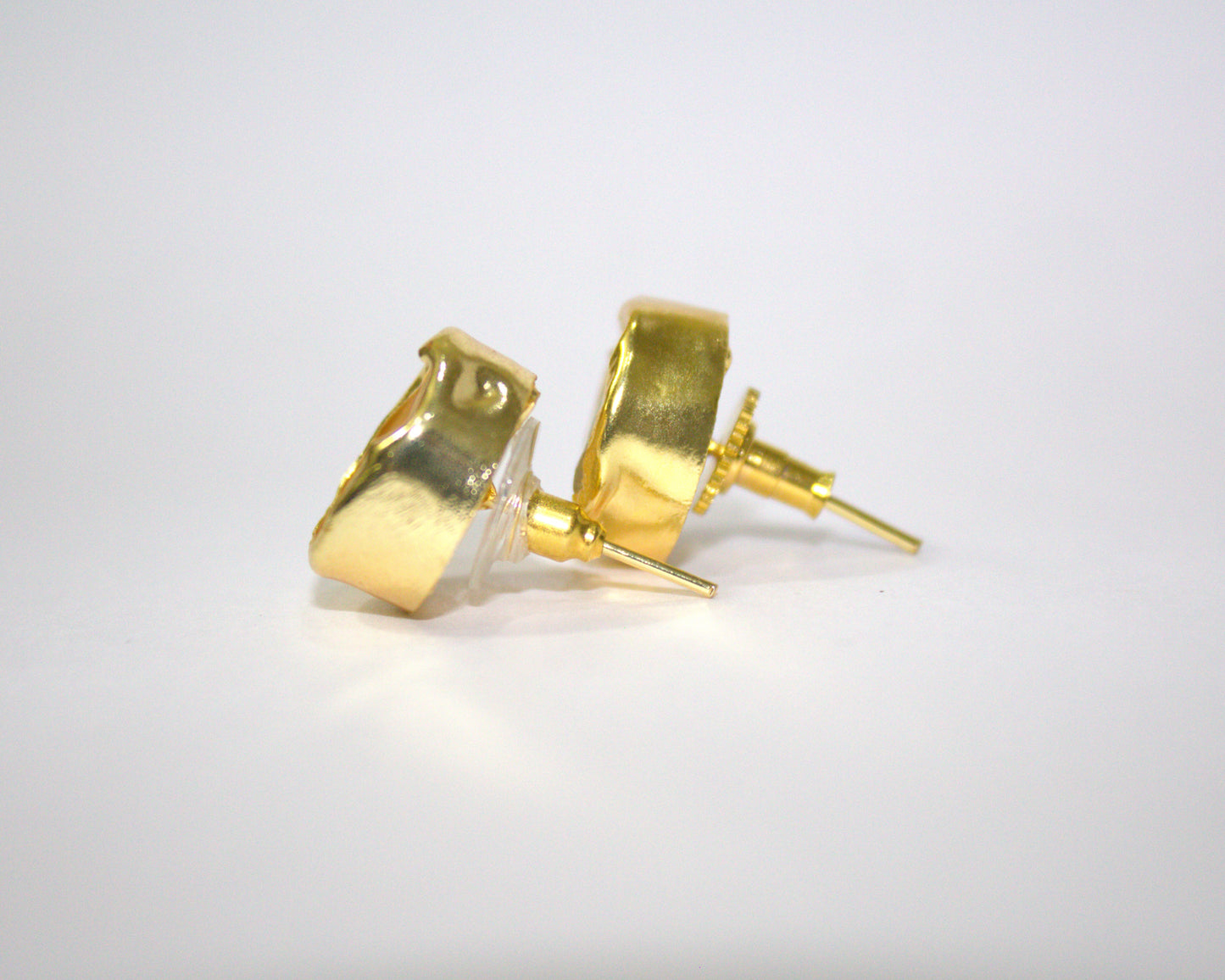 Solene Raw Stone Stud Earrings