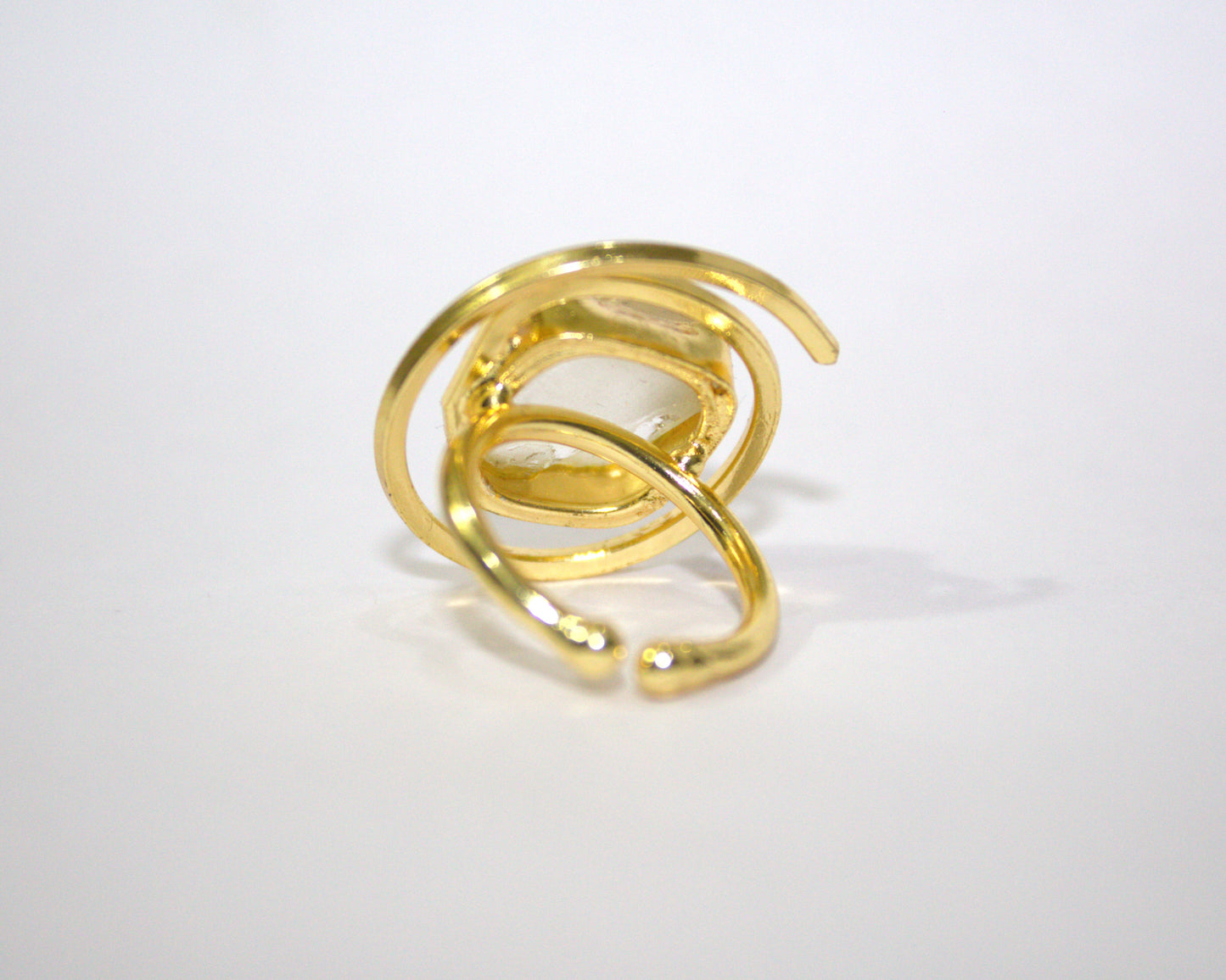 Celestial Orbit Stone Ring